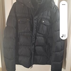 Moncler Black Quilted Puffer Jacket